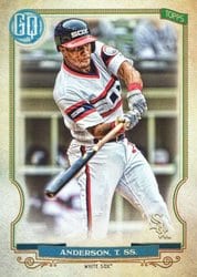 2020 Topps Gypsy Queen Base Set Tim Anderson #134 card