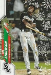 2020 Topps Holiday Base Set Tim Anderson #HW192 card