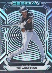 2021 Panini Chronicles Obsidian Tim Anderson #47 card