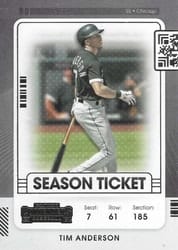 2021 Panini Contenders Base Set Tim Anderson #90 card