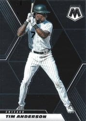 2021 Panini Mosaic Base Set Tim Anderson #20 card