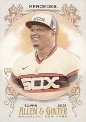 2021 Topps Allen & Ginter Base Set Tim Anderson #184 card