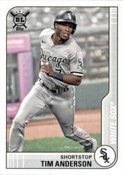 2021 Topps Big League Base Set Tim Anderson #39 card