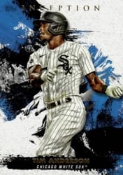 2021 Topps Inception Base Set Tim Anderson #10 card