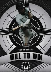2022 Panini Mosaic Will to Win Tim Anderson #WW-5 card