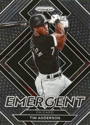 2022 Panini Prizm Emergent Tim Anderson #E-8 card