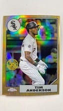 2022 Topps Chrome 1987 Topps Tim Anderson #87BC-14 card