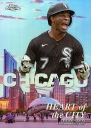 2022 Topps Chrome Heart of the City Tim Anderson #HOC-9 card