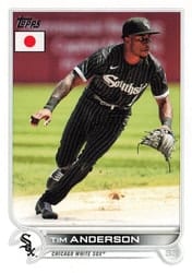 2022 Topps Japan Edition Base Set Tim Anderson #87 card