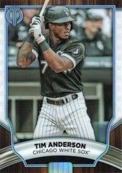 2022 Topps Tribute Base Set Tim Anderson #64 card