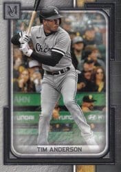 2023 Topps Museum Collection Base Set Tim Anderson #74 card