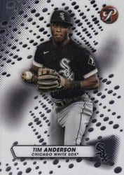 2023 Topps Pristine Base Set Tim Anderson #72 card