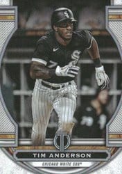 2023 Topps Tribute Base Set Tim Anderson #34 card