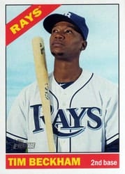 2015 Topps Heritage Base Set Tim Beckham #576 card