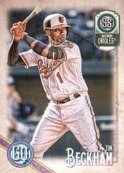 2018 Topps Gypsy Queen Base Set Tim Beckham #274 card