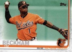 2019 Topps Base Set Tim Beckham #282 card