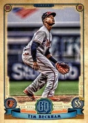 2019 Topps Gypsy Queen Base Set Tim Beckham #167 card