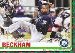 2019 Topps Holiday Base Set Tim Beckham #HW120 card