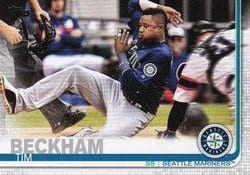 2019 Topps Update Base Set Tim Beckham #US37 card
