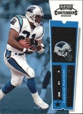 2000 Playoff Contenders Tim Biakabutuka #79 card