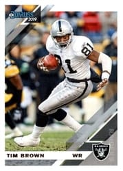 2019 Donruss Base Set Tim Brown #201 card