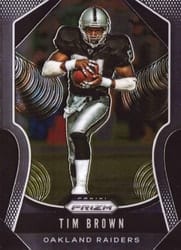 2019 Panini Prizm Base Set Tim Brown #280 card