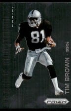 2024 Panini Prizm Deca Decade Dominance Tim Brown #12 card