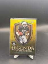 2025 Topps Chrome Legends of the Gridiron Tim Brown #LOG-22 card