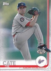2019 Topps Pro Debut Base Set Tim Cate #109 card