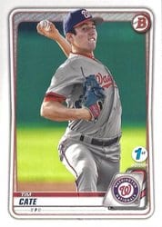 2020 Bowman 1st Edition Base Set Tim Cate #BFE-83 card