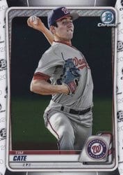 2020 Bowman Chrome Prospects Tim Cate #BCP-83 card