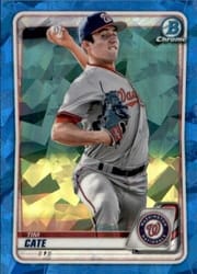 2020 Bowman Sapphire Edition Base Set Tim Cate #BCP-83 card