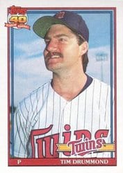 1991 Topps Base Set Tim Drummond #46 card