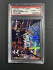 Tim Duncan 1997 Bowman's Best card