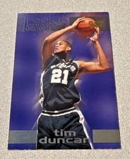 1997 Fleer Rookie Sensations Tim Duncan #6 card