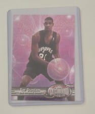1997 Metal Universe Tim Duncan #66 card