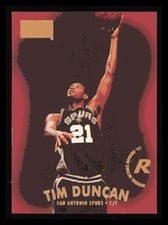 1997 Skybox Premium Tim Duncan #112 card