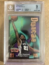 1997 Skybox Z Force Tim Duncan #111 card