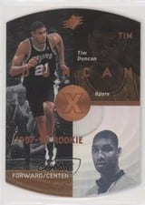 1997 Spx Tim Duncan #37 card