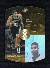 Tim Duncan 1997 Spx card
