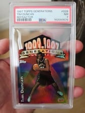 1997 Topps Generations Tim Duncan #G28 card