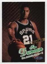 1997 Ultra Tim Duncan #131 card