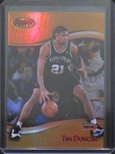 1998 Bowman's Best Tim Duncan #50 card