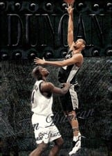 1998 Metal Universe Tim Duncan #35 card
