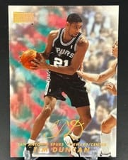 1998 Skybox Premium Tim Duncan #1 card
