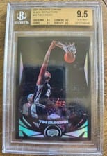 Tim Duncan 2004 Topps Chrome card