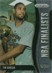 2019-20 Panini Prizm NBA Finalists Tim Duncan #5 card