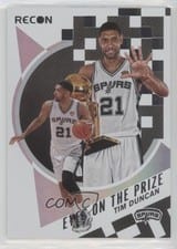 2020-21 Panini Recon Eyes on the Prize Tim Duncan #5 card