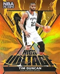 2024-25 Hoops High Voltage Tim Duncan #11 card