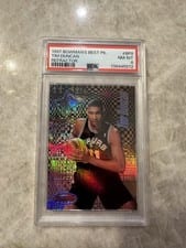 1997 Bowman's Best Picks Tim Duncan [Refractor] Best Picks Psa8 #BP8 card